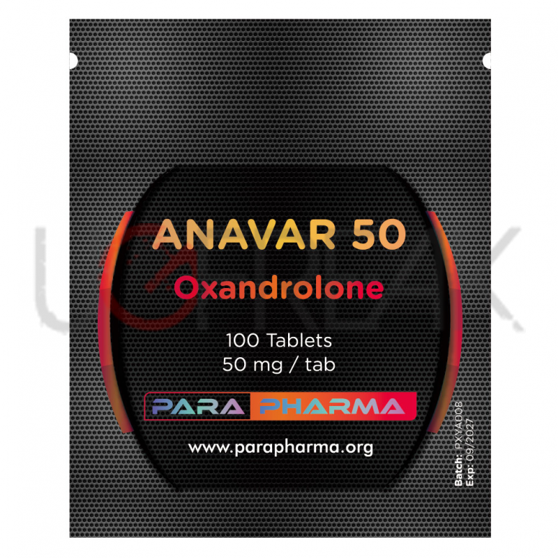 ANAVAR 50 Para Pharma INTL Para Pharma International